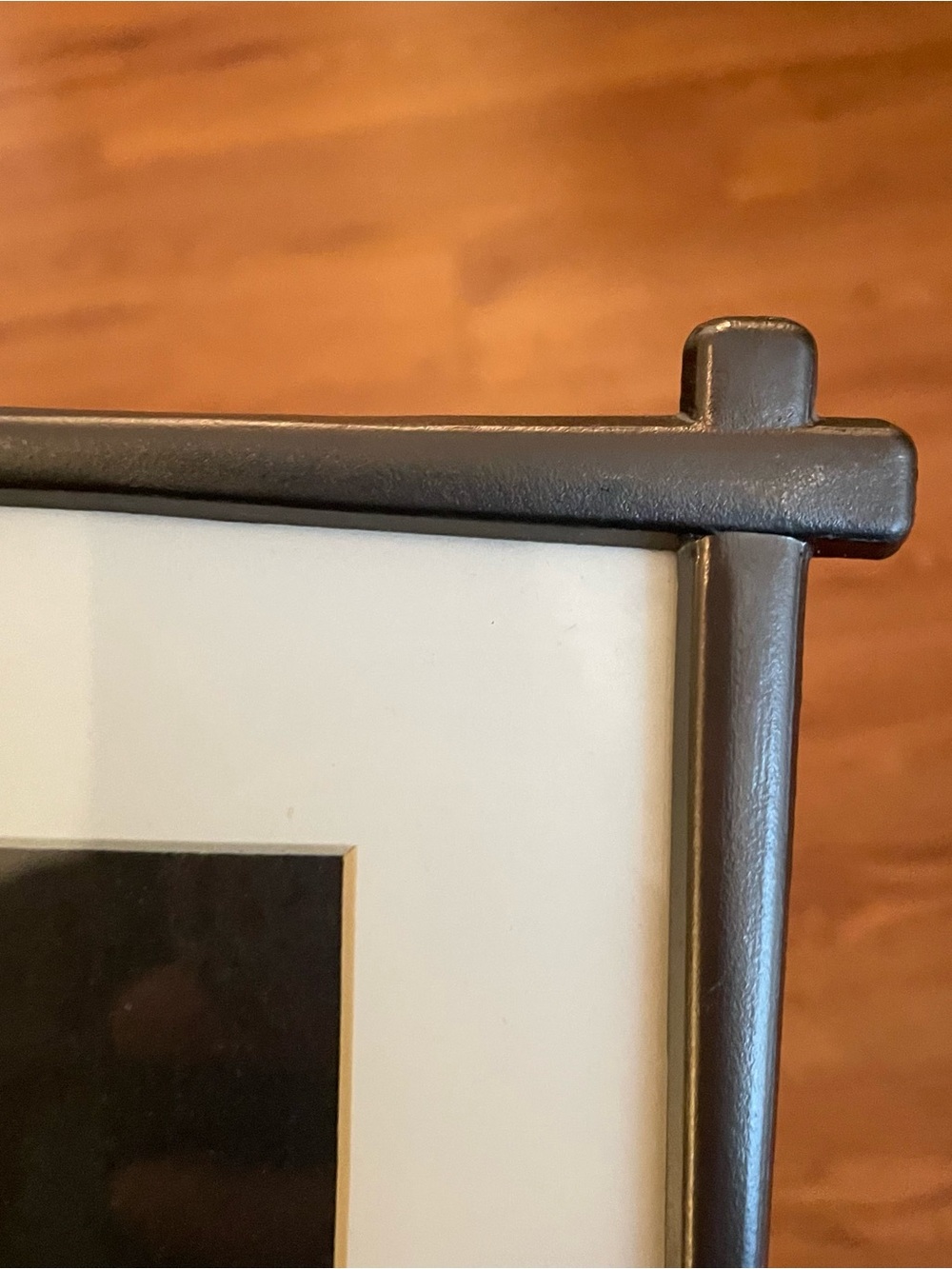 5 X 7 Fetco Photo Frame Gunmetal Finish Matted - Picture 5 of 5